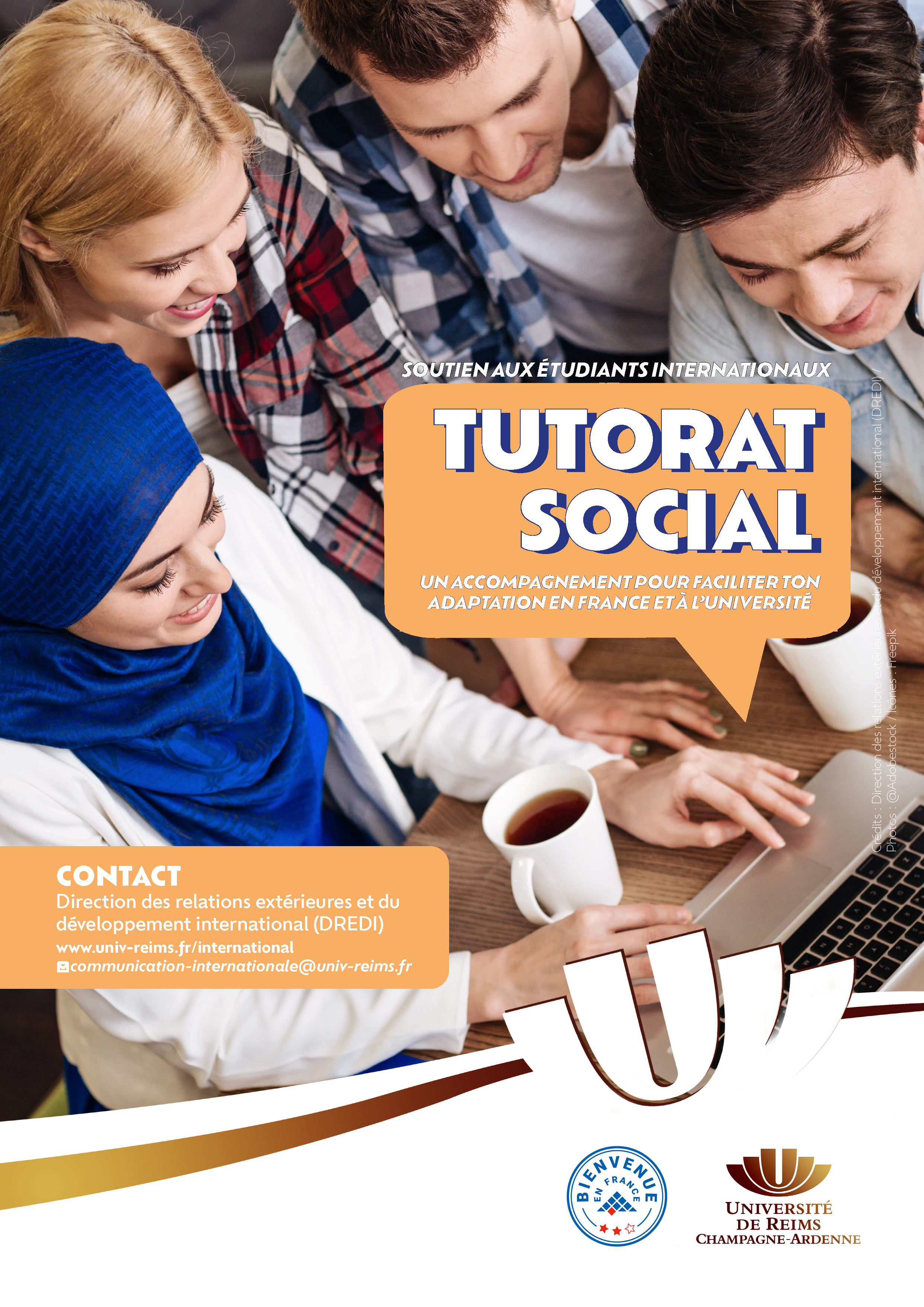 Tutorat social pour les étudiants internationaux