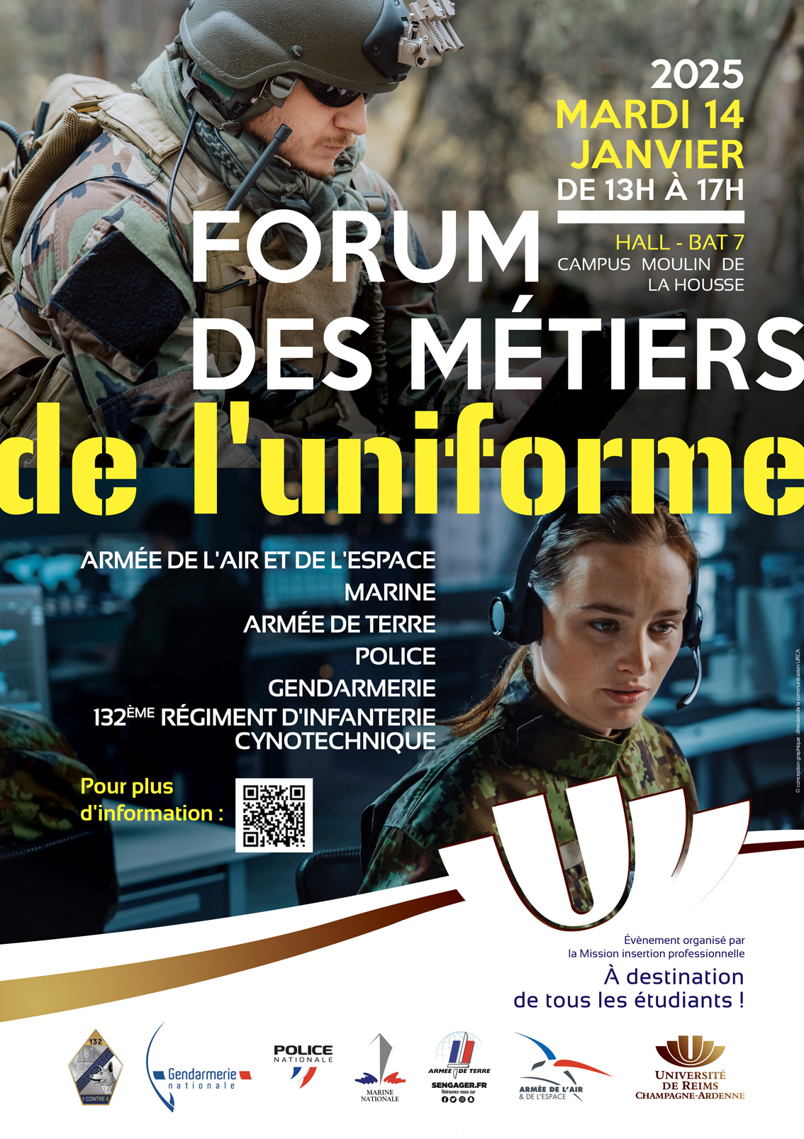 forum des métiers de l'uniforme