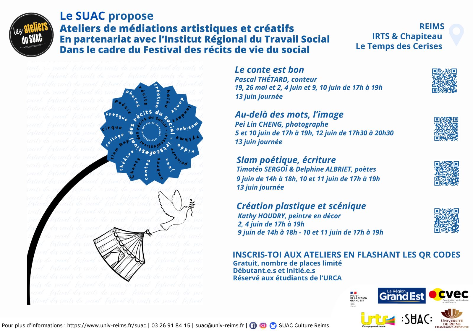 Ateliers de médiations artistiques et créatifs